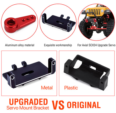 E-MAX ES08MA II Metal Gear Analog Servo