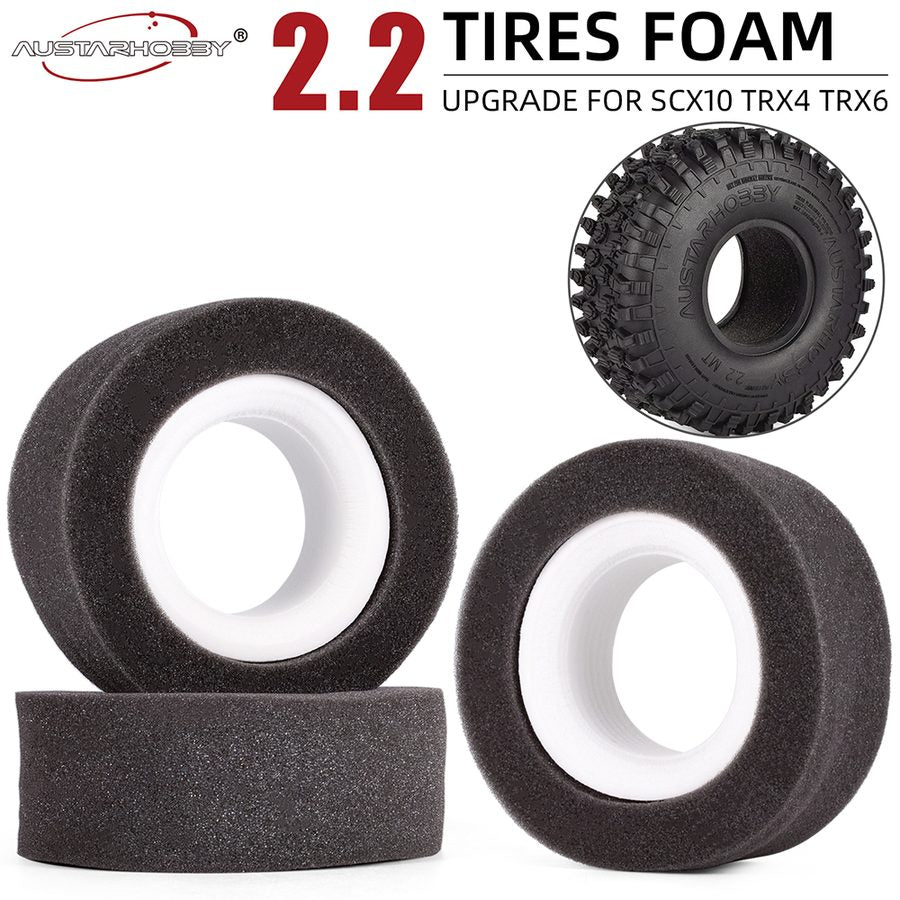 AUSTARHOBBY AX3021R 2.2 Tires SCX10 90046 TRX4 TRX6