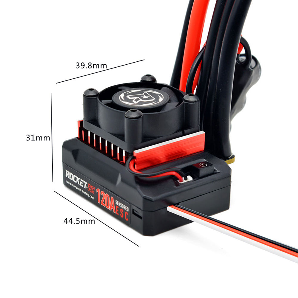 Brushless Motor - Rocket Use for sized 380 / 390 540 sensored