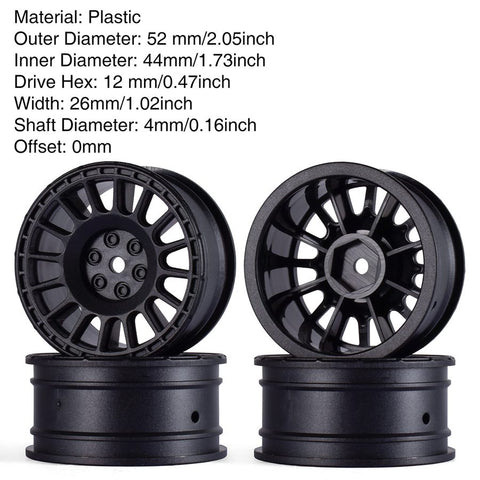 AUSTARHOBBY 1/10 Rally Wheels 4PCS