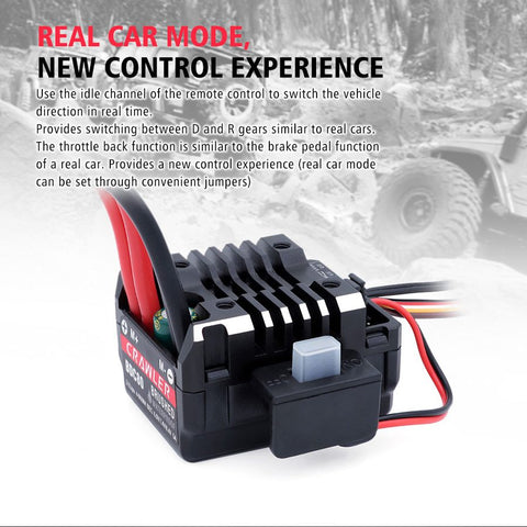 surpass hobby 80A-Pro-V2 Brushed ESC A3 /25MM Fan / Program Card