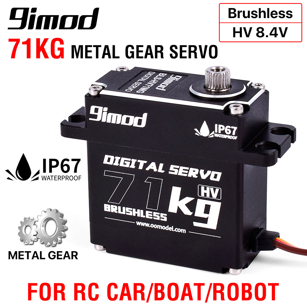 9IMOD HV71MG Metal Gear Servo - 71KG