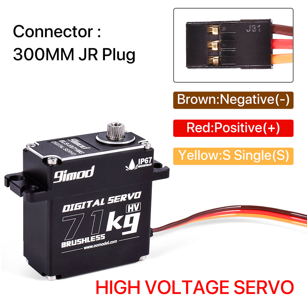 9IMOD HV71MG Metal Gear Servo - 71KG