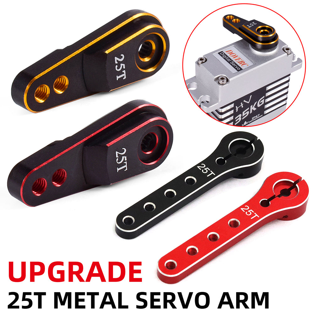 9IMOD 25T Aluminum Dual-Mount Servo Arm 56mm Adjustable for 1/10 RC Crawler