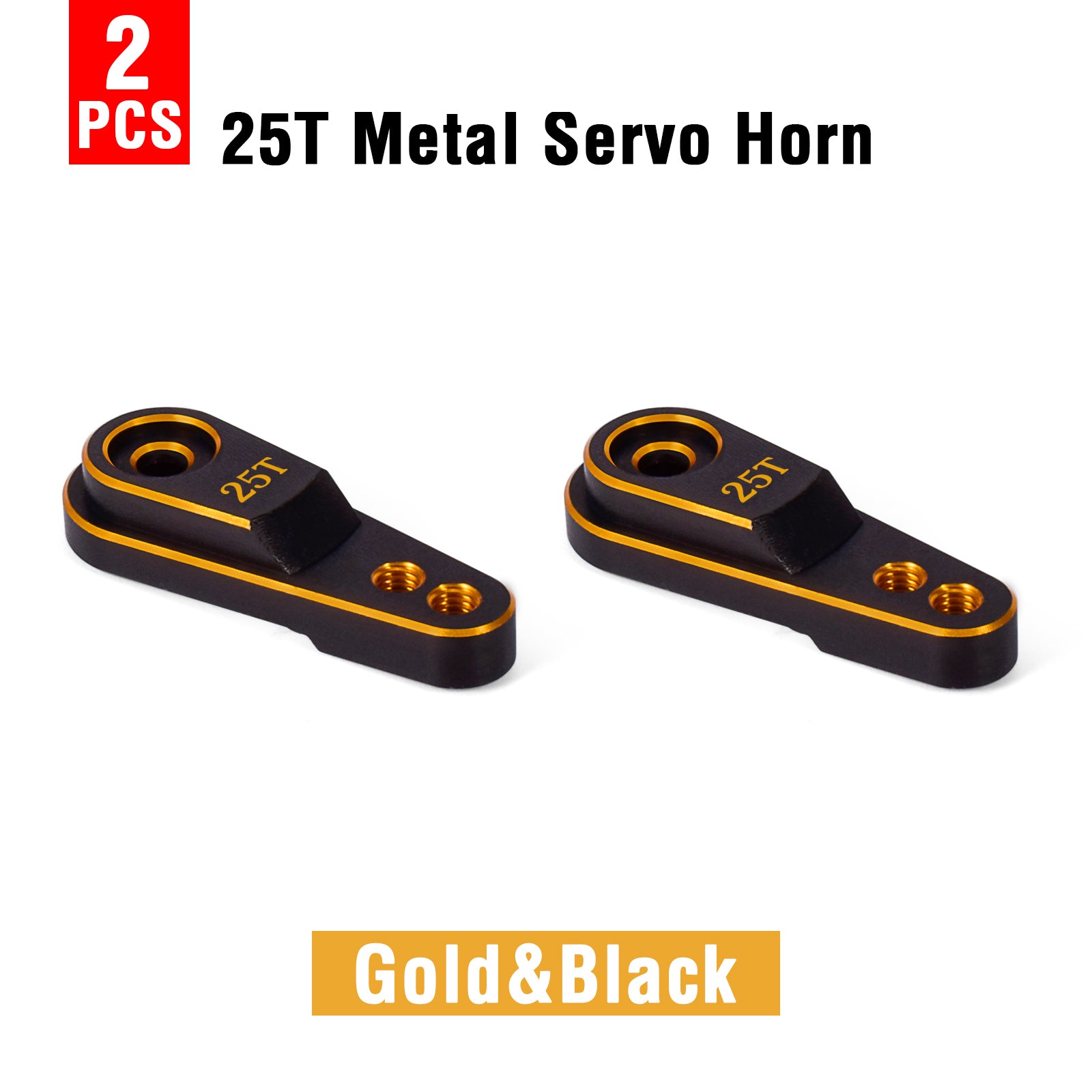 9IMOD 25T Aluminum Dual-Mount Servo Arm 56mm Adjustable for 1/10 RC Crawler