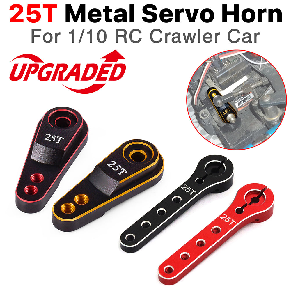 9IMOD 25T Aluminum Dual-Mount Servo Arm 56mm Adjustable for 1/10 RC Crawler