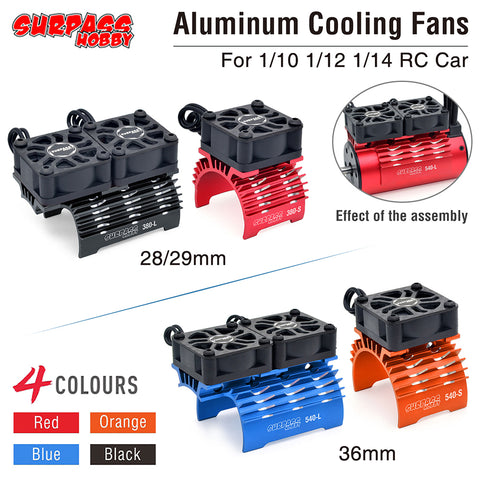SURPASS HOBBY Brushless Motor 28/29/36mm for 380 390