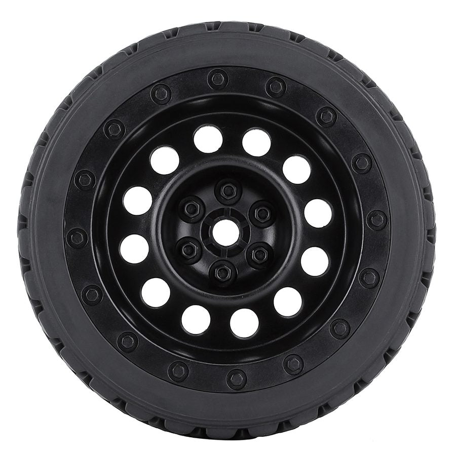 Austar 4PCS 12mm Hex 67mm RC Car Rubber Tires Wheel Rim