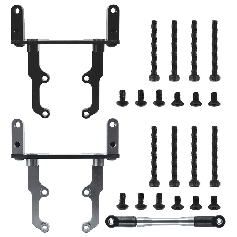 AR44 Metal Servo Mount & Steering Links for Axial SCX10 II 90046 1/10 RC Crawler