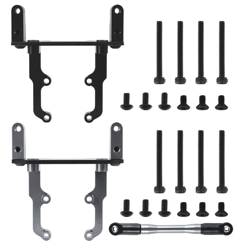 AR44 Metal Servo Mount & Steering Links for Axial SCX10 II 90046 1/10 RC Crawler