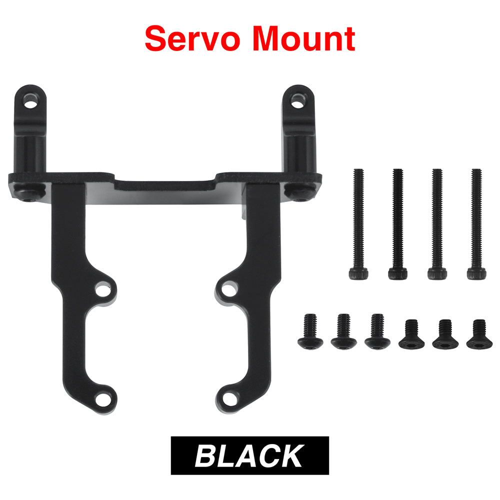AR44 Metal Servo Mount & Steering Links for Axial SCX10 II 90046 1/10 RC Crawler