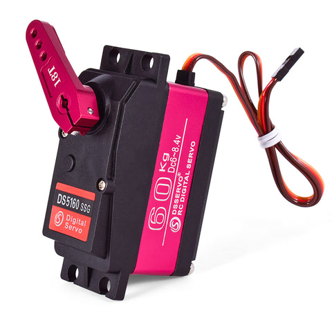 SURPASS HOBBY 60KG/80KG/150KG HV High Torque Servo 180°/270° for 1/5 RC Car