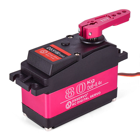 SURPASS HOBBY 60KG/80KG/150KG HV High Torque Servo 180°/270° for 1/5 RC Car