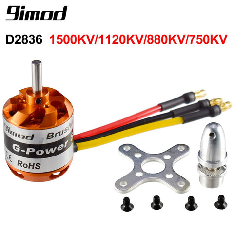 Multi-Rotor Parts 9imod Brushless Motor D2836 1120KV