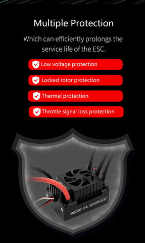 ZTW Beast G2 Series ESC / Combo 1/10 1/8