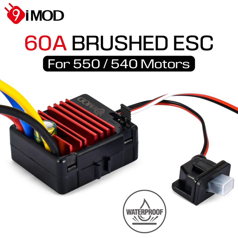 9IMOD 60A Brushed ESC