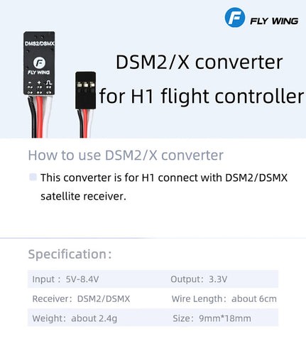 Flywing H1 Helicopter Flight Controller for FW450 / FW450L
