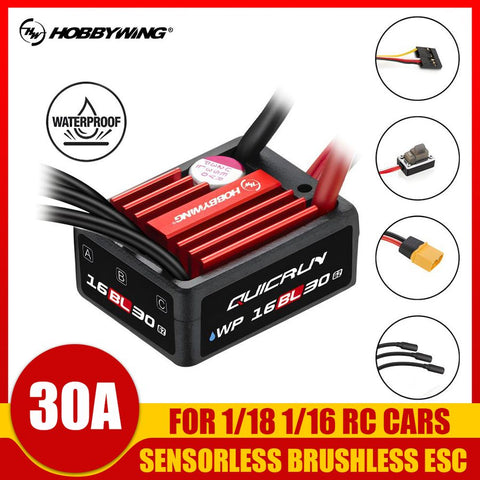 HOBBYWING QUICRUN WP-16BL30 G2 Sensorless Brushless ESC