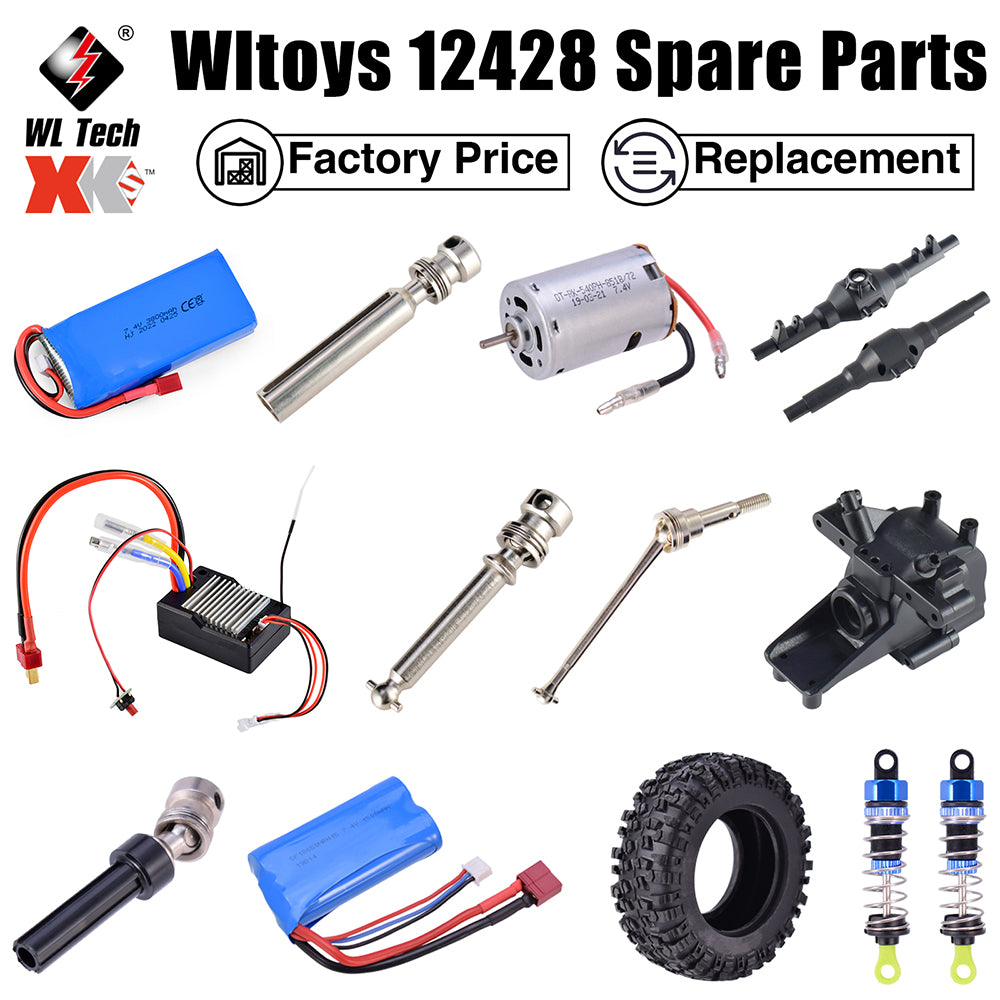 WLtoys 12428 1/12 RC Car Spare Parts Set