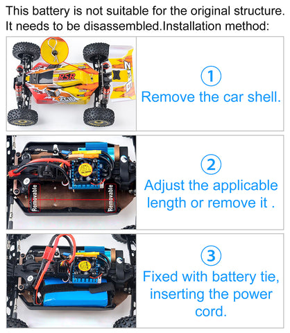 WLtoys 12428 1/12 RC Car Spare Parts Set
