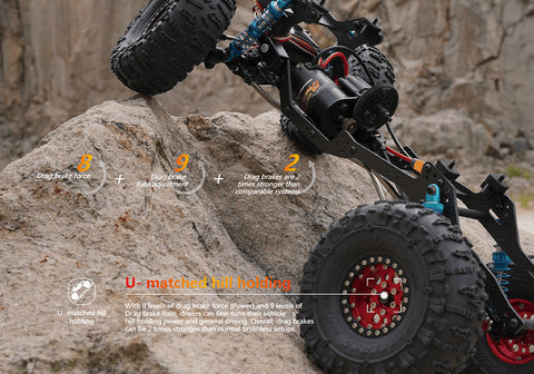 Hobbywing QuicRun Fusion SE Brushless Sensored 2 Motor