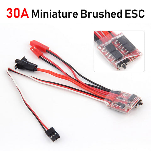 DUMBORC 30A Brushed Bidirectional ESC - BEC 5V/3A 2S - 280~390