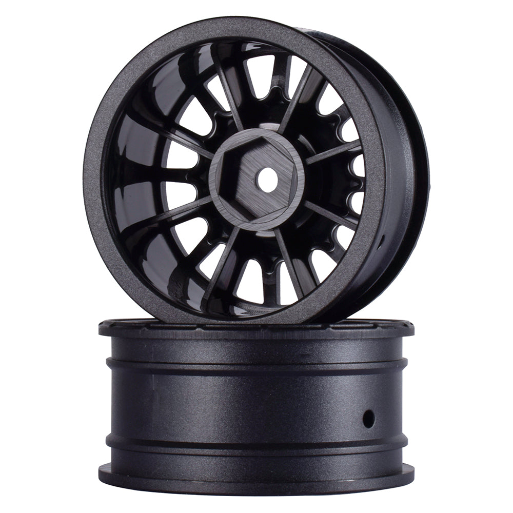 AUSTARHOBBY 1/10 Rally Car Wheel Rims - 4-Pack 12mm Hex 26mm Width