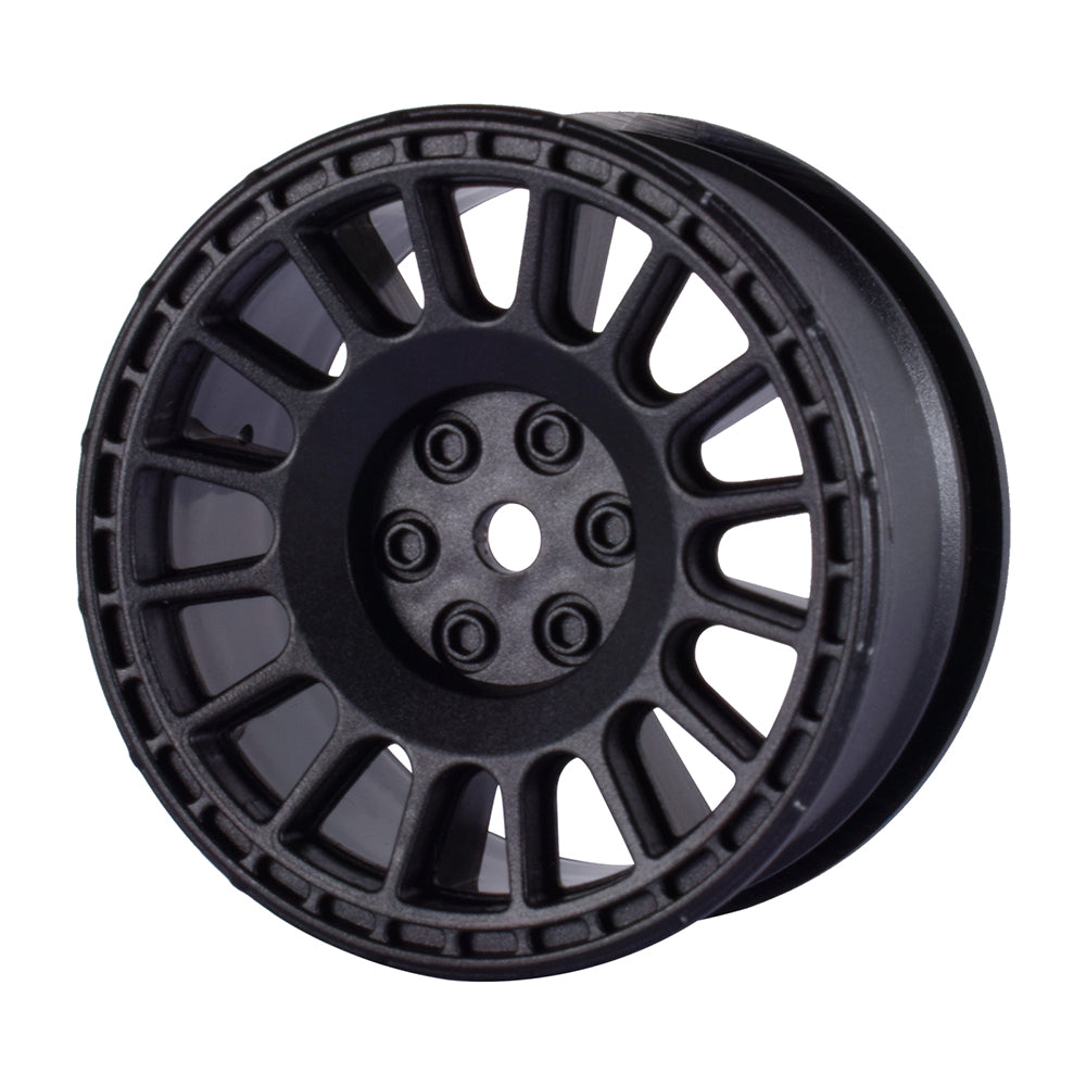 AUSTARHOBBY 1/10 Rally Car Wheel Rims - 4-Pack 12mm Hex 26mm Width