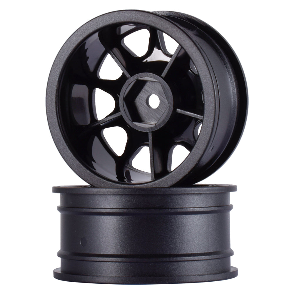 AUSTARHOBBY 1/10 Rally Car Wheel Rims - 4-Pack 12mm Hex 26mm Width