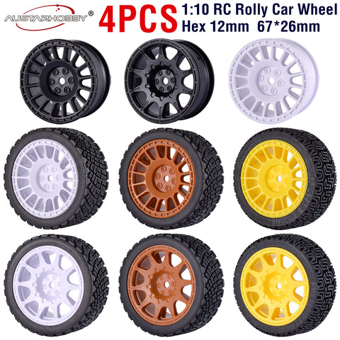 AUSTARHOBBY 12mm Hex Wheels and Tires