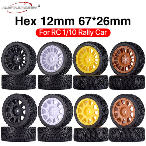 AUSTARHOBBY 12mm Hex Wheels and Tires