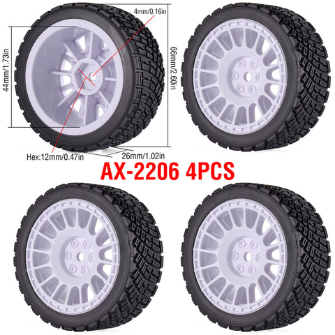AUSTARHOBBY 12mm Hex Wheels and Tires