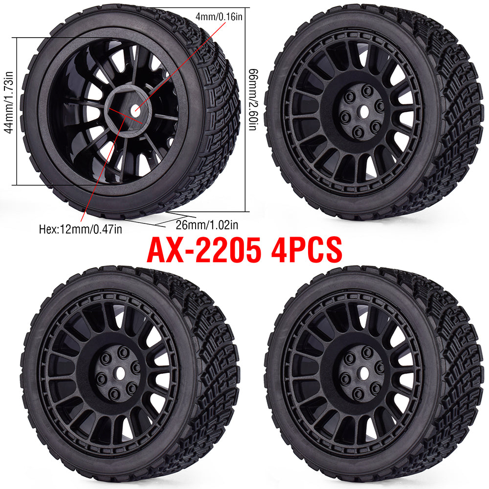 AUSTARHOBBY 12mm Hex Wheels and Tires