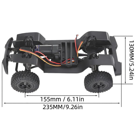 1/18 Chassis Frame AX-8560 For TRX4M 8650B