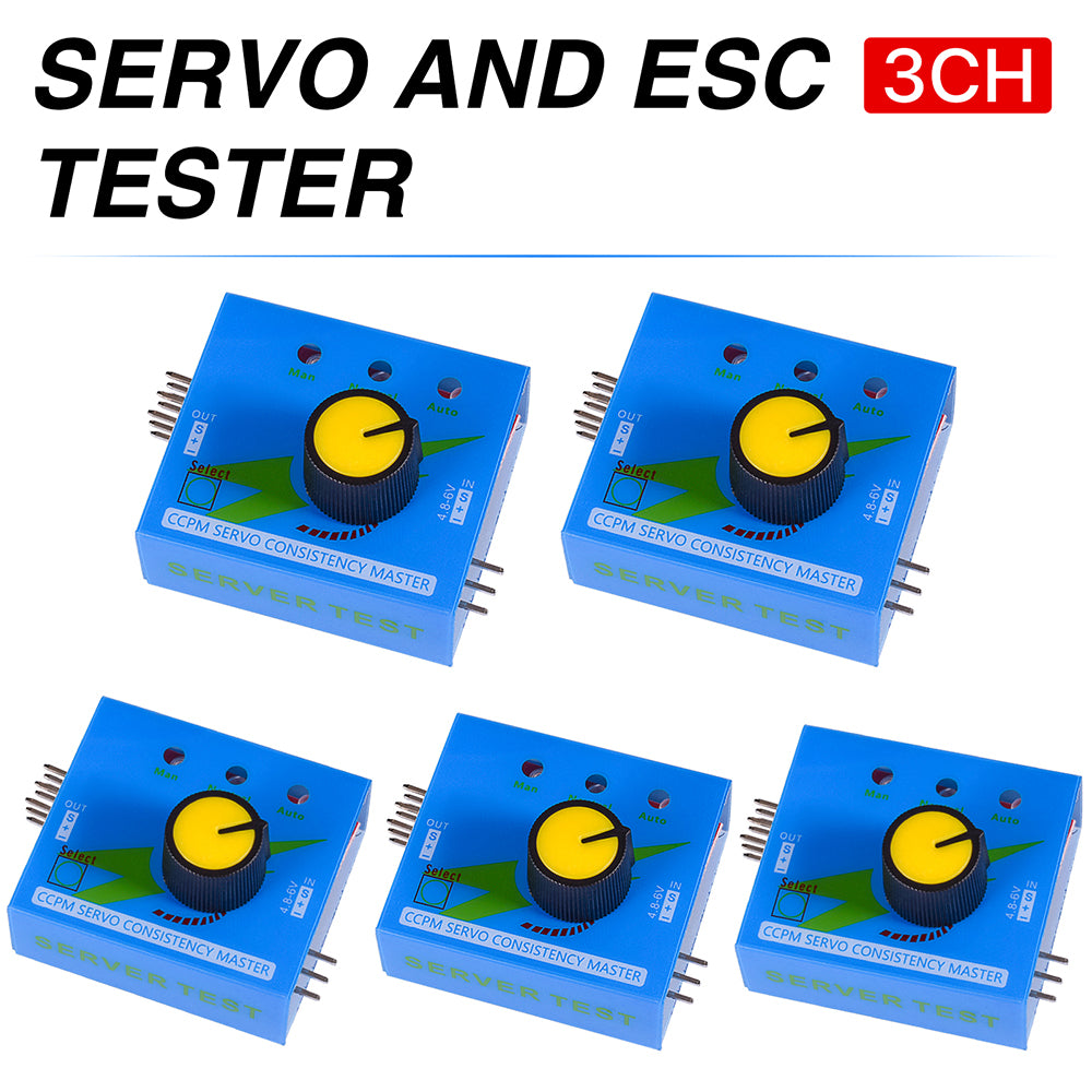 CCPM Digital Servo Tester / Consistency Checker