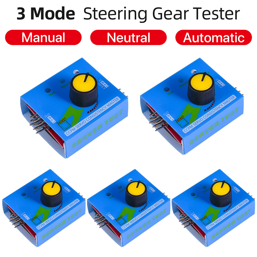 CCPM Digital Servo Tester / Consistency Checker