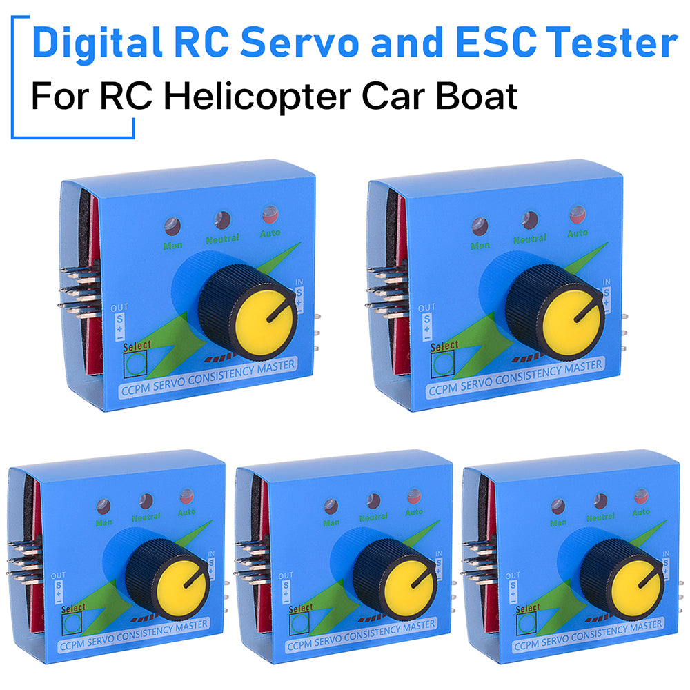 CCPM Digital Servo Tester / Consistency Checker