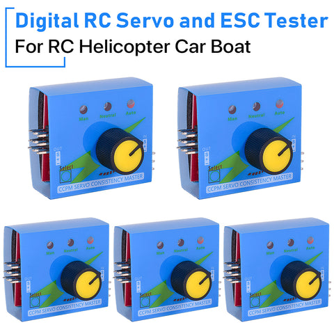 CCPM Digital Servo Tester / Consistency Checker