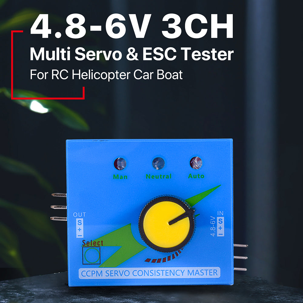 CCPM Digital Servo Tester / Consistency Checker