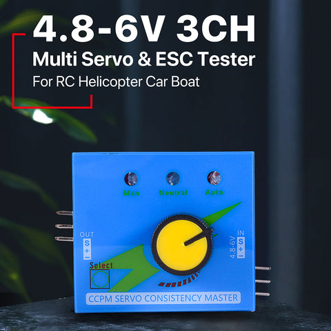 CCPM Digital Servo Tester / Consistency Checker