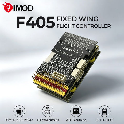 DAKEFPV F405 WING Fixed-Wing Flight Controller