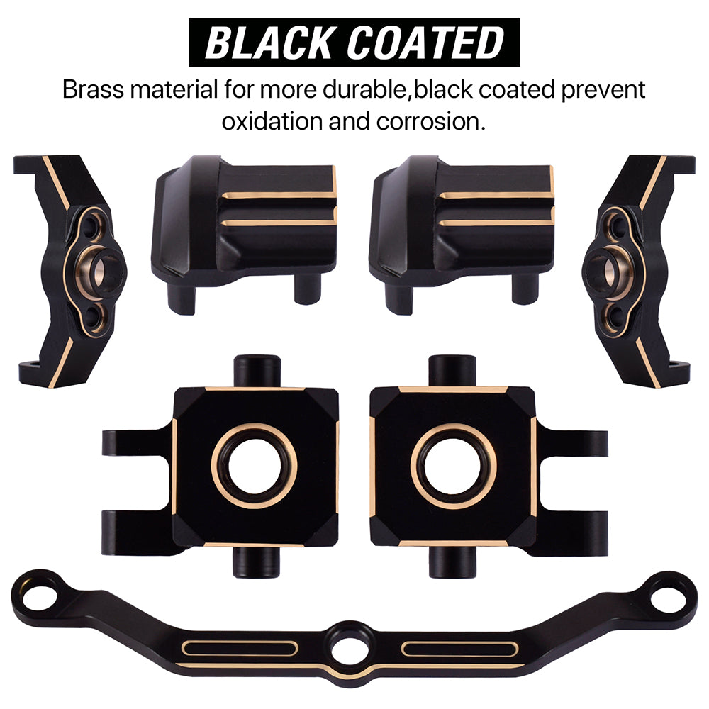 9imod Brass Upgrade Parts for TRX4M 1/18 Rock Crawler