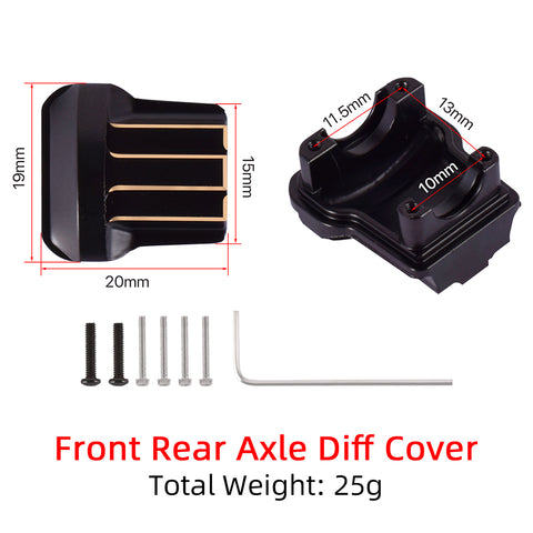 9imod Brass Upgrade Parts for TRX4M 1/18 Rock Crawler