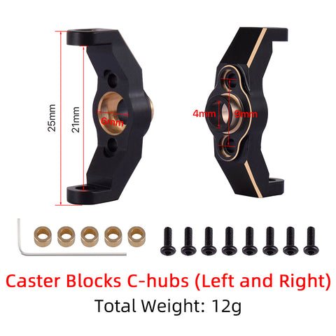 9imod Brass Upgrade Parts for TRX4M 1/18 Rock Crawler