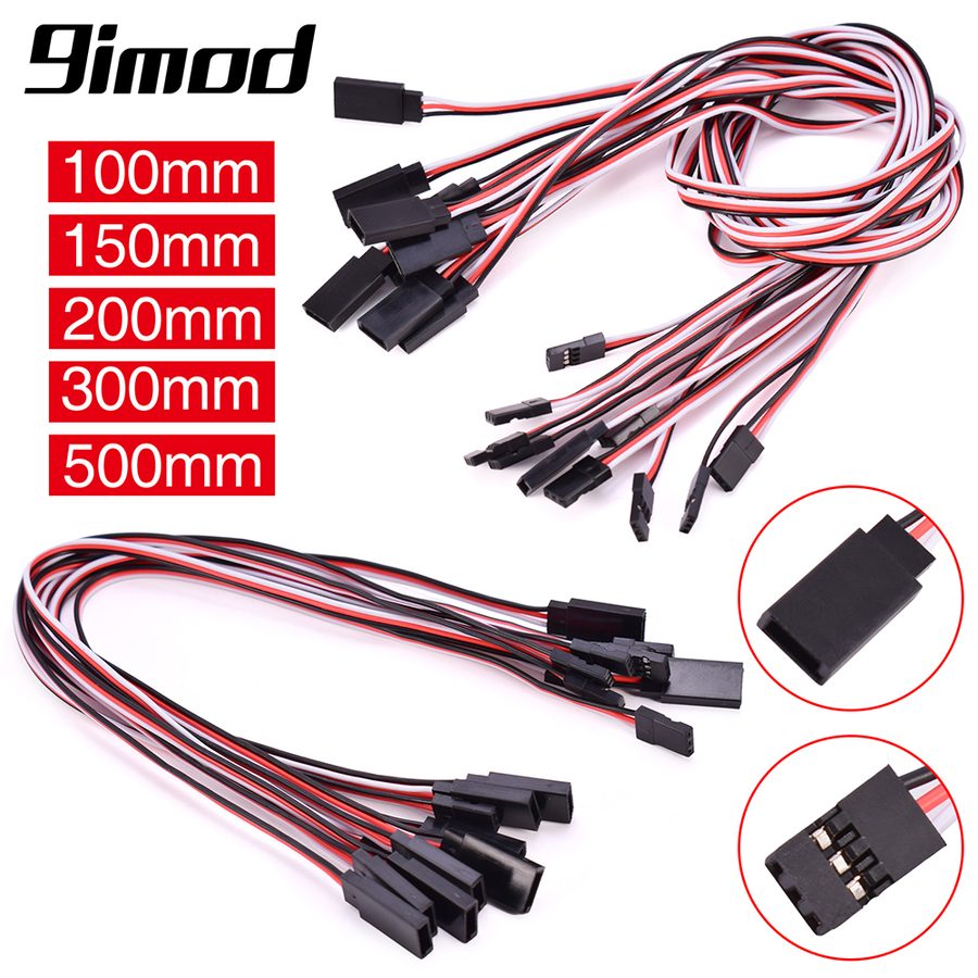 500mm RC Extension Cable /FUTABA JR Male/Female Servo Wire