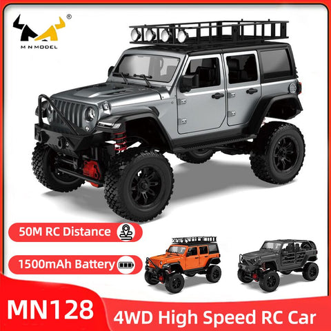 Car 1:12 4WD MN128 Brushed RC Model