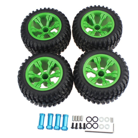 WLtoys 144001 124019 124018 Upgrade Tires Combo 4 Black Red
