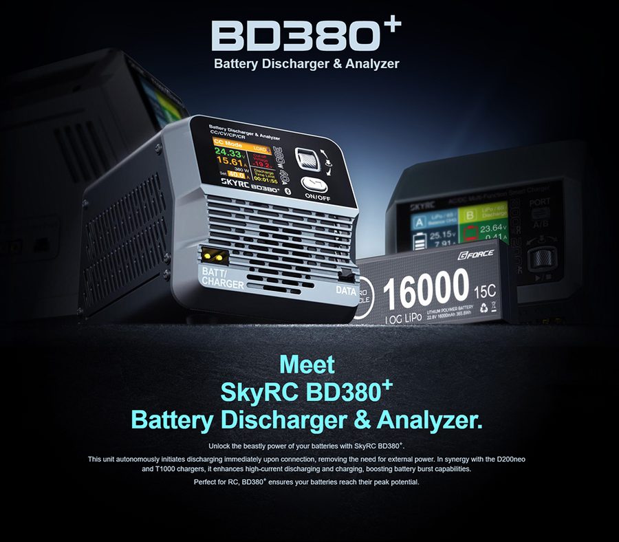 SkyRC BD380+ Battery