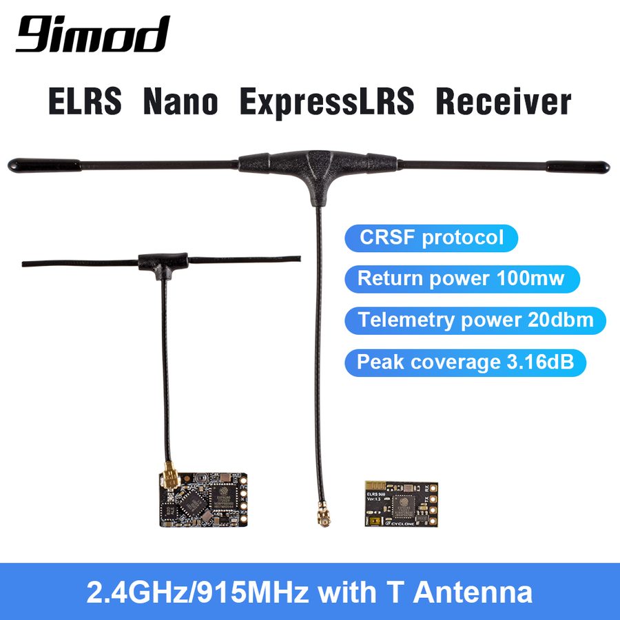 Airplane Parts 2.4G/915MHZ ELRS Receiver