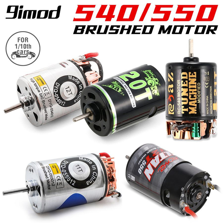 540/550 Brushed Motor